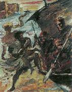 Lovis Corinth Frauenraub oil